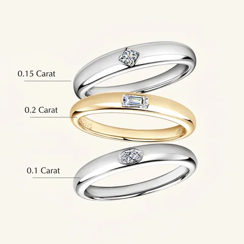 925 Sterling Silver Moissanite Ring For Women Princess Emerald Oval Cut Geometric Minimalist Engagement Wedding Finger Ring