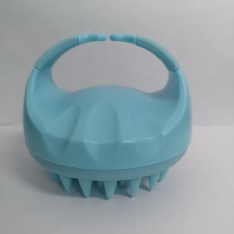 Spazzola Per Massaggio Del Cuoio Capelluto In Silicone Setole Morbide Spazzola Per Shampoo Lavaggio Capelli