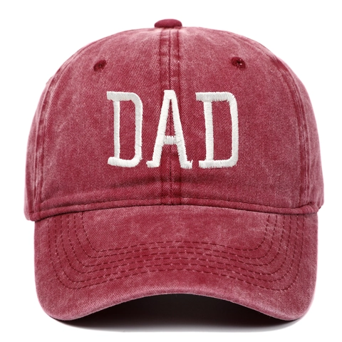 Cappello Da Baseball In Cotone Lavato Vintage Distressed Dad Hat Con Lettera Ricamata Per Uomini E Donne Regolabile