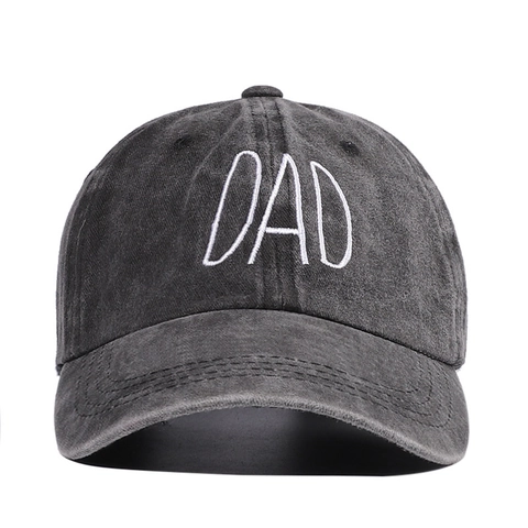 Gorra de Béisbol Vintage de Algodón Lavado Desgastado Dad Mom Bordado de Letras Ala Curva Ajustable Sombrero de Sol para Hombre Mujer