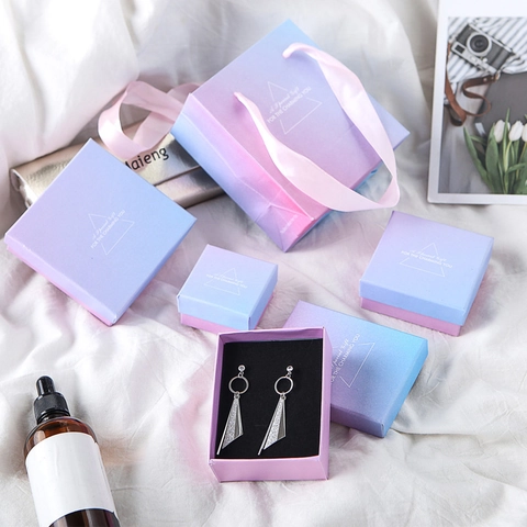 925 Sterling Silver Earring Backs And Jewelry Packaging Boxes Polishing Cloth Cleaning Liquid DIY Findings Accessories