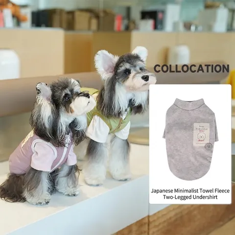 Gilet Per Cani Giacca Imbottita Calda Inverno Cappotto Per Animali Con Anello D Cerniera Posteriore Antivento Stile Lavoro