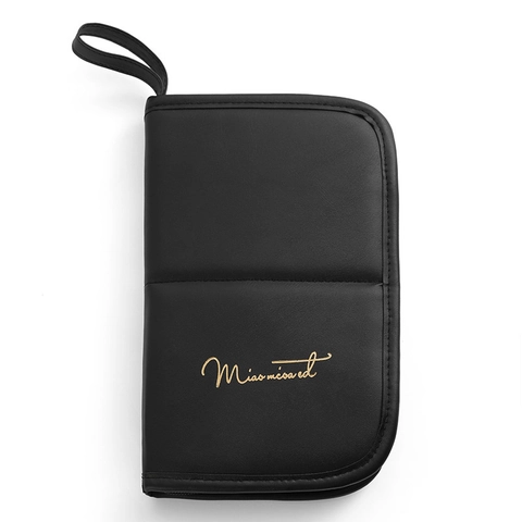 Bolsa de Cosméticos de Gran Capacidad Bolsa de Almacenamiento de Pinceles de Maquillaje de PVC Pórtatil Organizador de Maquillaje de Viaje Bolso Para Mujeres