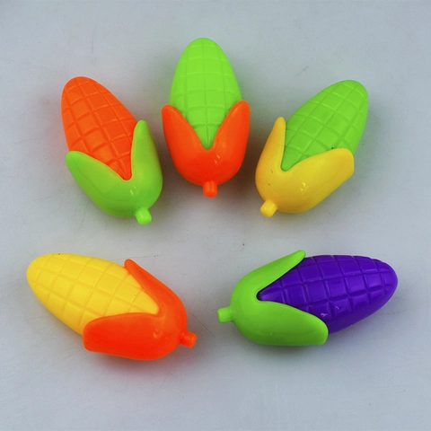 Mini Penna A Sfera A Forma Di Mais Simulazione Plastica Colorata Giocattolo Novità Per Bambini Studenti Scuola Cancelleria Bomboniere