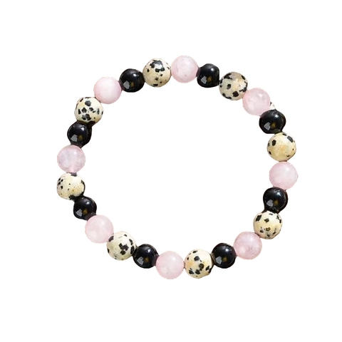 Natural Stone Beaded Bracelet Amethyst Tiger Eye Agate Healing Crystal Round Beads Stretch Handmade Jewelry For Women Men