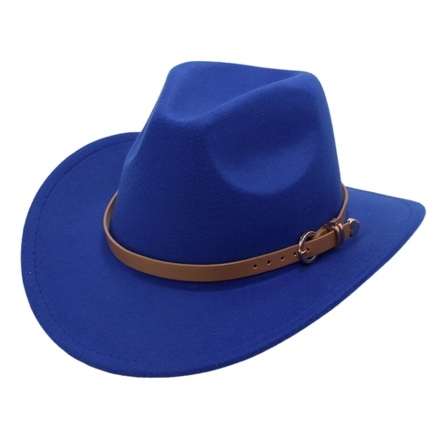 Vintage Fedora Hut Damen Breite Krempe Filz Jazz Cowboy Hut Mit Herzschnalle Ledergürtel Herbst Winter Accessoire