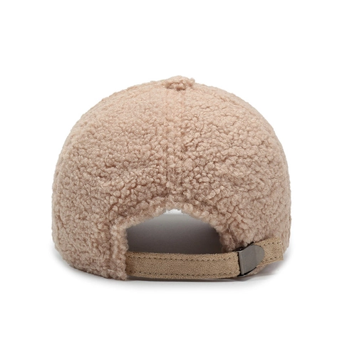 Cappello Da Baseball Invernale Per Uomo Donna Lana Di Agnello Camoscio Patchwork Caldo Antivento Ricamo Lettere Regolabile