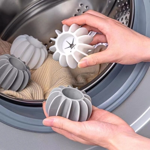 Laundry Ball Anti Tangle Hair Catcher Washing Machine Reusable Silicone Cleaning Tool For Household Clothing Care