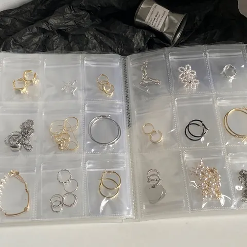 Clear Jewelry Storage Bags PVC Transparent Anti Oxidation Pouch For Necklace Earring Rings Portable Reusable Plastic