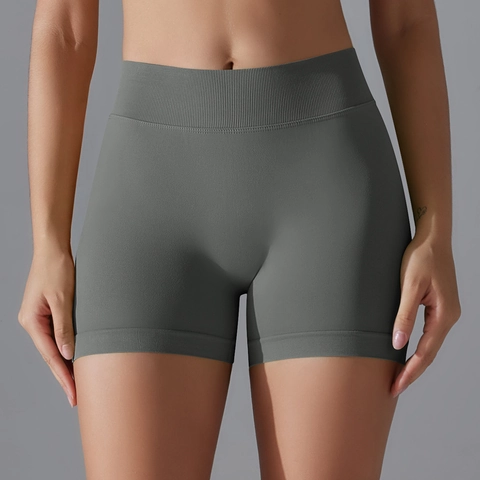 Pantaloncini Da Yoga Senza Cuciture A Vita Alta Da Donna Con Effetto Push Up Fitness Corsa Controllo Della Pancia