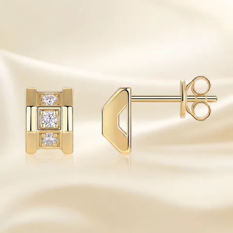 Boucles d'Oreilles Clous en Argent Sterling 925 Moissanite pour Femmes Luxe Coeur Papillon Croix Étoile Bijoux Géométriques Cadeau