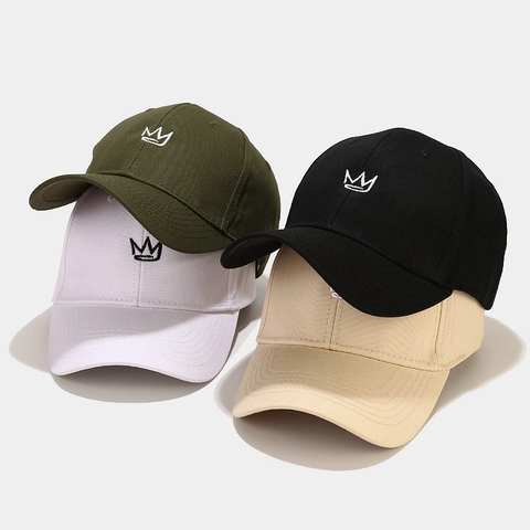 Baseballkappe Baumwolle Twill Krone Bestickt Verstellbar Vintage Casual Sonnenschutz Atmungsaktiv Unisex Outdoor