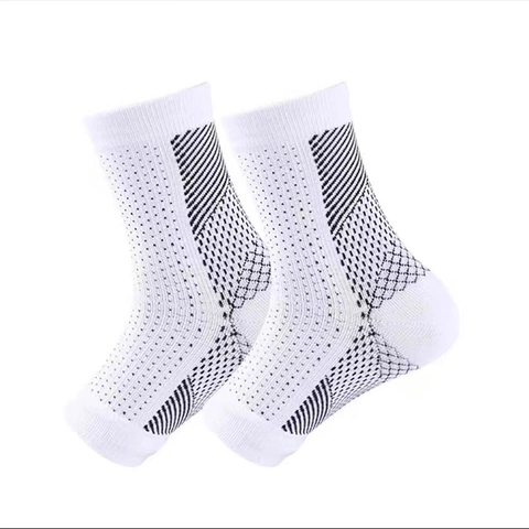 Professional Ankle Compression Socks For Sports Fitness Outdoor Open Toe Support Pressure Sleeves Breathable Recovery Socks