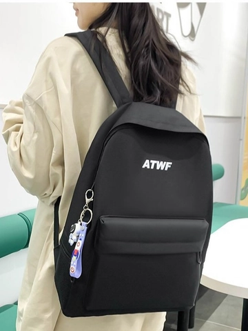 Zaino Casual In Poliere Grande Capacità Borsa Da Scuola Per Studenti Uomini Donne Semplice Versatile Viaggio