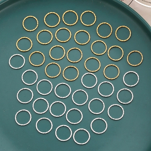 Anelli Per Trecce In Lega Texturizzata Decorazione Per Capelli Fibbie In Metallo Circolari Per Trecce Accessori Per Styling Donna