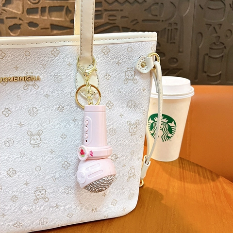 Multifunctional Recording Microphone Keychain Mini Music Player Cute ABS Bag Pendant Voice Recorder Student Gift Kids Toy