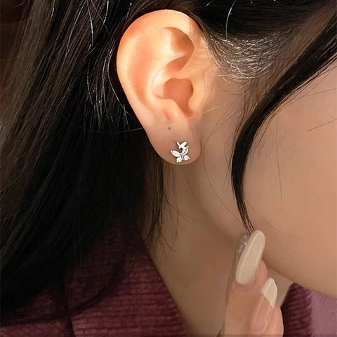 Schmetterling Stecker Ohrringe Mit Legierung Zirkonia Und 925 Sterling Silber Ohrstecker Minimalistischer Modeschmuck Für Damen
