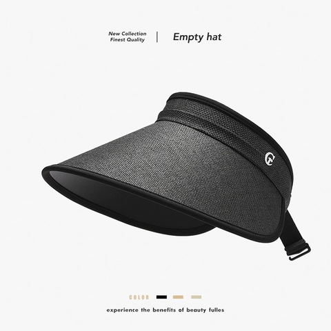 Damen Sonnenhut Breiter Krempe Stroh Visor Hut UPF 50 UV-Schutz Atmungsaktiv Verstellbar Sommer Strand Outdoor Reise