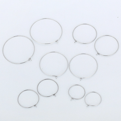 Orecchini A Cerchio Minimalisti In Acciaio Inossidabile Tondi Gioielli Raffinati Per Donna Moda Fai Da Te
