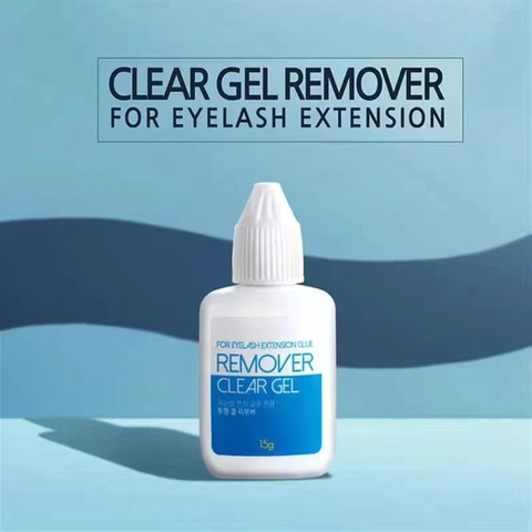 Eyelash Extension Glue Remover Professional Pink Clear Gel Liquid Eye Makeup Removal Tools For Eyelash Extensions