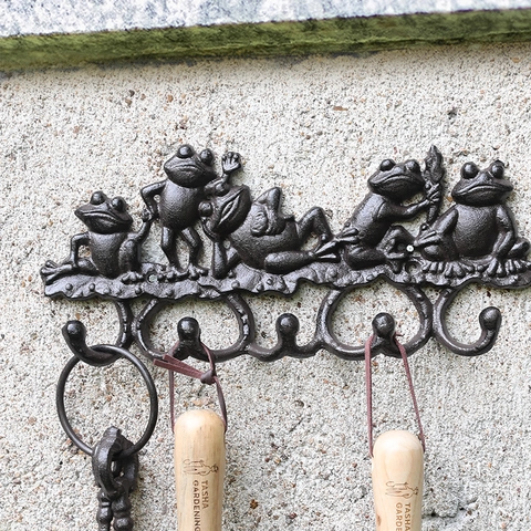 Ganci Da Parete In Ghisa Vintage Decorazione Animali Rana Scoiattolo Cervo Design Rustico Per Ingresso Giardino