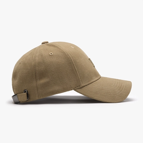 Casquette De Baseball Sergé De Coton Lettre R Brodée 3D Réglable Respirante Chapeau De Soleil Unisexe