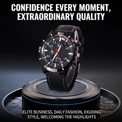 Men Racing Car Inspired Sports Watch Alloy Case Silicone Strap Luminous Quartz Wristwatch Fashion Casual Gift For Male