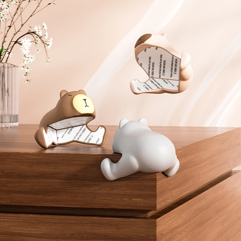 Protections De Coin De Meuble En Silicone Forme Animaux De Dessin Animé Bord De Table Autocollant Sécurité Bébé