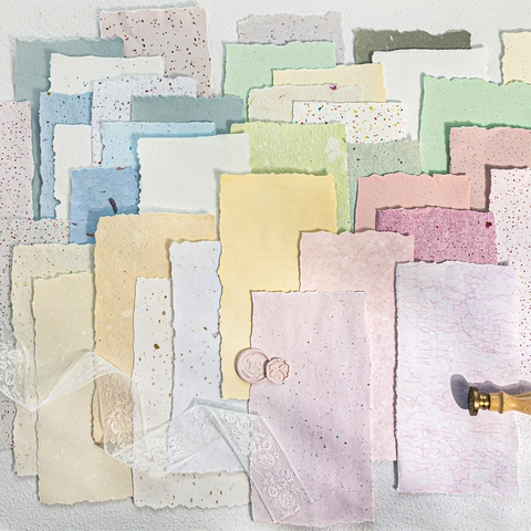 Manual de Papel Especial Vintage Serie Tinta de Color de Papel Material de Scrapbooking Texturizado para Diario DIY Artes Manualidades