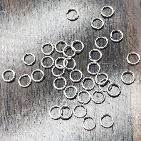 IJzeren Open Buigringen Ronde Verbindingslussen Voor DIY Sieraden Maken Benodigdheden Handgemaakte Knutselaccessoires