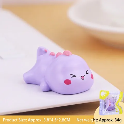 Miniature Dinosaurier Figuren Harz Süß Q Version Cartoon Desktop Ornamente Für Zuhause Büro Auto Dashboard Dekoration Kawaii