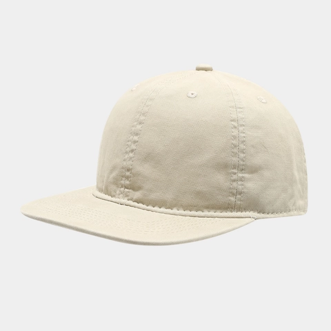 Gorra De Béisbol De Algodón Lavado Visera Plana Hebilla Ajustable Vintage Streetwear Hip Hop Sombrero De Sol Exterior Hombre Mujer