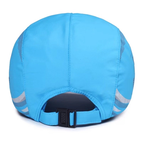 Schnelltrocknende Baseballkappe Wasserdicht Atmungsaktiv Sonnenschutz Outdoor Sport Hut Verstellbare Reflektierende Laufmütze