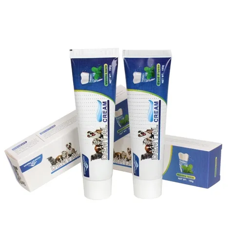 Pet Toothbrush And Toothpaste Dual Head Finger Brushes Oral Dental Cleaning Breath Freshening For Dogs Cats Hygiene