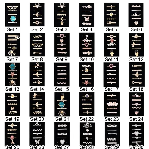 Alloy Rhinestone Artificial Pearl Watch Band Decorative Charms Set Compatible With Apple Watch Silicone Strap Smartwatch Accessories