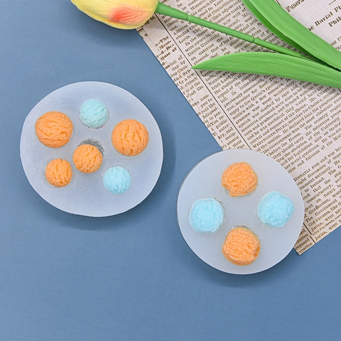 Siliconen Vorm Rond Ijsbal DIY Bakken Fondant Taart Decoratie Aromatherapie Kaars Gips Hars Handwerk