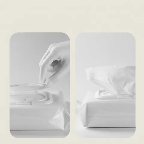 Portable Wet Wipe Box PP Plastic Sealing Lid Tissue Dispenser Case With Lanyard For Travel Car Stroller Baby Care Moisturizing