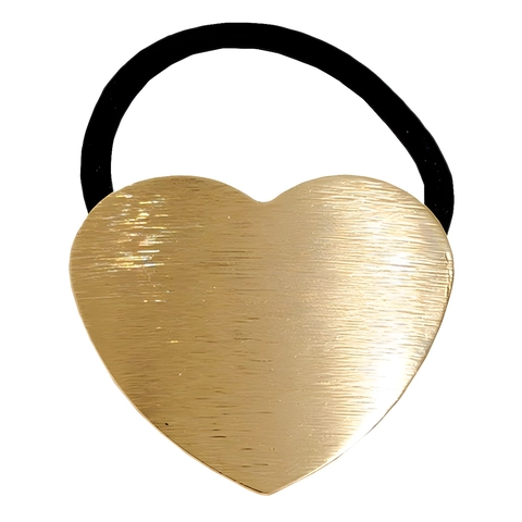 Geometric Metal Hair Ties Elastic Bands Gothic Punk Heart Leaf Dolphin Infinity Alloy Hair Accessories Women Girls
