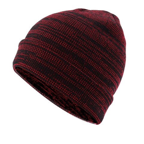 Unisex Knitted Beanie Hat Winter Warm Marl Melange Cuffed Pullover Outdoor Skiing Casual Cap For Adults