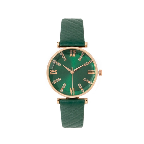 Damen Quarzuhr Mode Elegante Analoge Armbanduhr Mit Strass Römischen Ziffern Sonnenschliff Zifferblatt Legierung Metallband