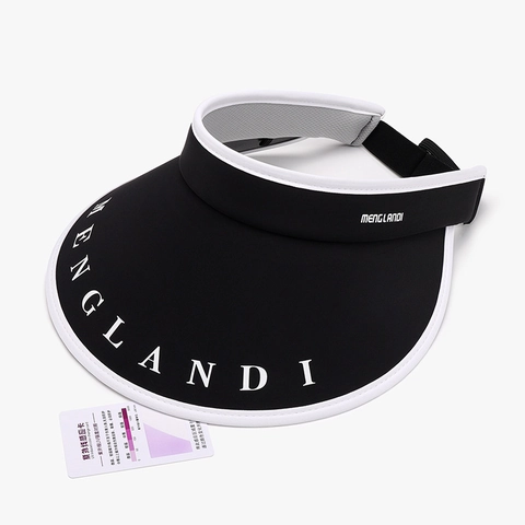Damen Leer Top Sonnenhut UPF 50+ UV-Schutz Faltbar Eisseide Visier Für Outdoor Radfahren Strand Mode Buchstaben Druck Hut
