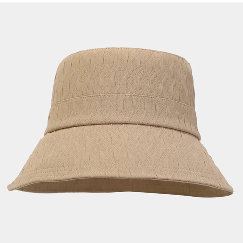 Damen Fischerhut Polyester Jacquard Textur Faltbar Sonnenschutz Atmungsaktiv Sommer Strand Freizeit Anglerhut