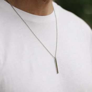 Collana con Pendente in Acciaio Inossidabile Minimalista per Uomo Unisex Mappa Geometrica Stella Loto Mano di Fatima Gioielli Regalo