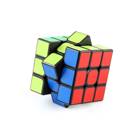 Glad Draaiende Magische Kubus Plastic Puzzel Speelgoed Educatieve Hersenkraker Professionele Speed Cube Afgerond Ontwerp