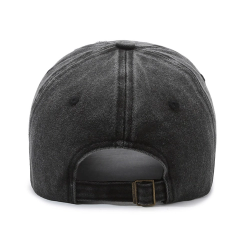 Casquette De Baseball En Coton Lavé Broderie Fragrance Rétro Streetwear Chapeau De Soleil Ajustable