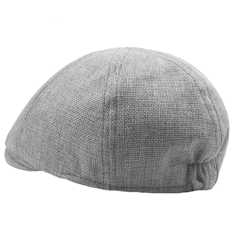 Bérets Pour Hommes Polyester Respirant Ajustable Rétro Style Britannique Chapeau Ivy Protection Solaire Extérieur