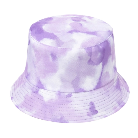Tie Dye Fischerhut Polyester Wendbar Sonnenschutz Outdoor Sommer Freizeit Unisex Mode Weich Faltbar Sonnenhut