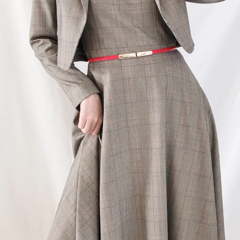 Cintura Sottile In Pelle PU Da Donna Con Fibbia Geometrica In Lega Cinturino Elegante Versatile Per Abiti Completi