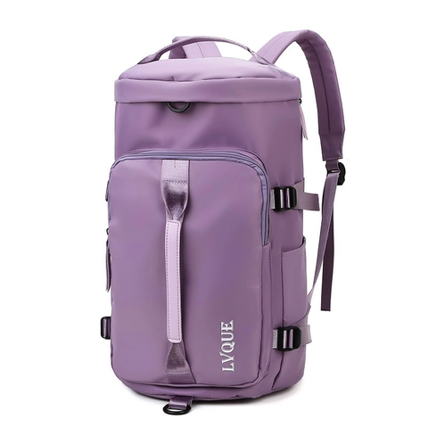Sac de Voyage Multifonctionnel de Grande Capacité Tissu Oxford Imperméable Sac de Sport Avec Compartiment Chaussures Séparation Sec-Humide