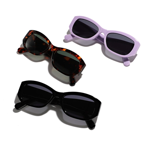 Occhiali Da Sole Quadrati Retro Cornice Grande Protezione UV400 Moda Stile Y2K Per Donne Uomini Viaggi